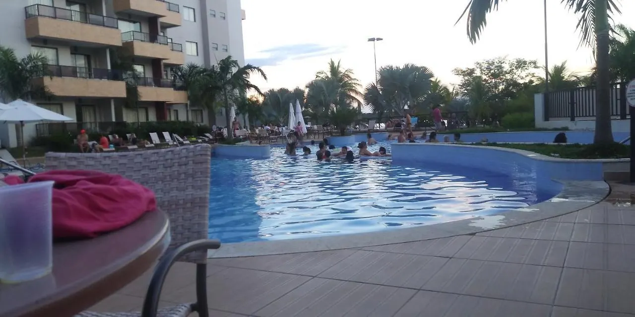 Nautico Flat So Acomodacao, Area De Lazer Marina Nautico Caldas Novas Apartment