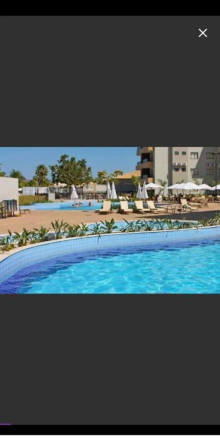 Nautico Flat So Acomodacao, Area De Lazer Marina Nautico Caldas Novas Apartment